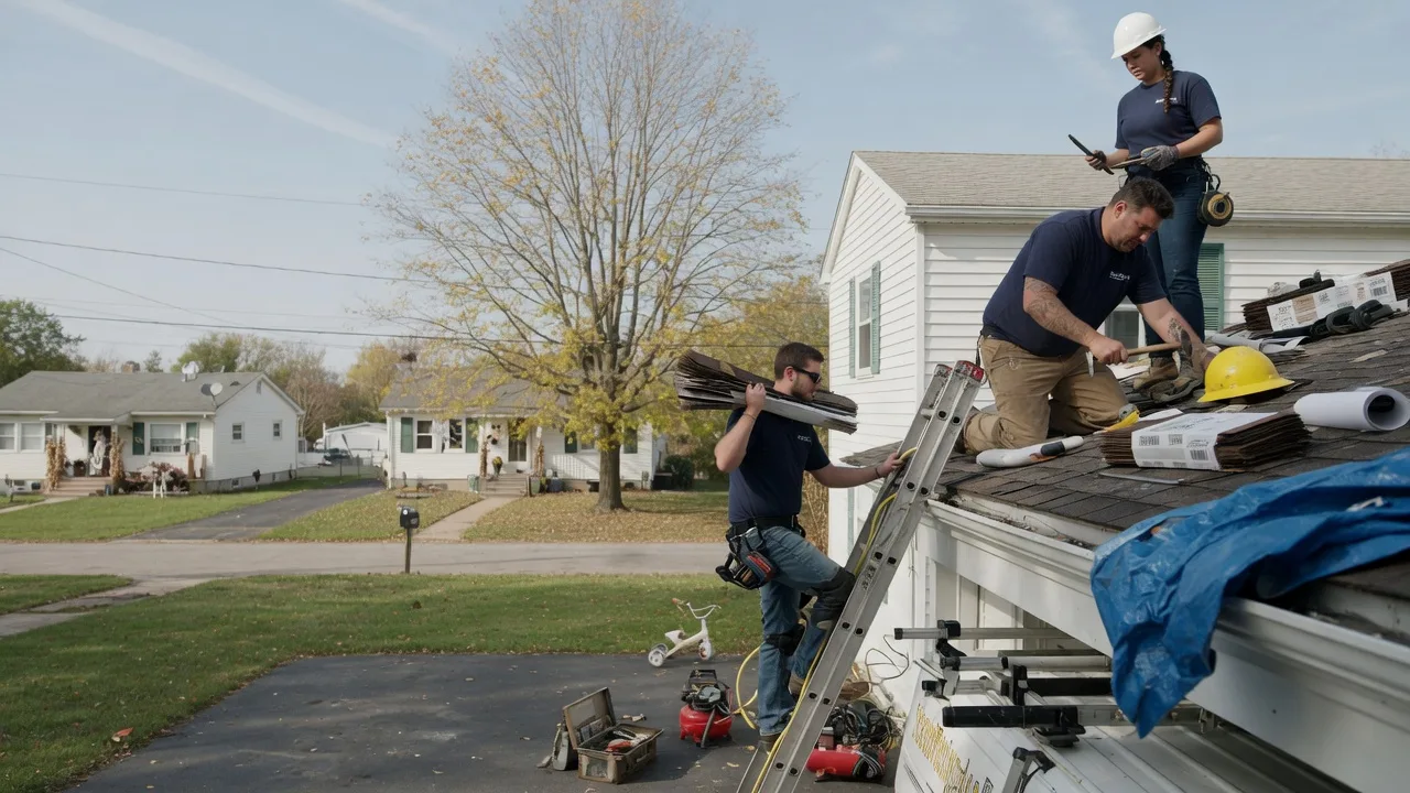 Local Roofing Contractors in Caledonia, OH near me